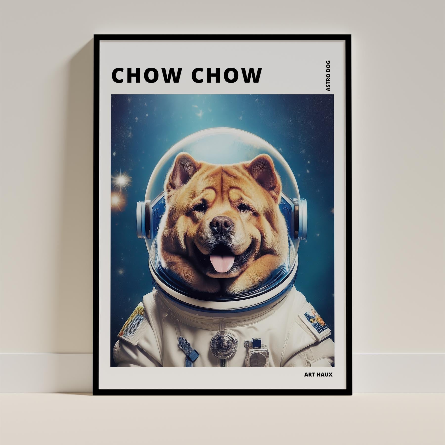 Chow Chow Dog Art Print Unframed Vol 1 | 11 Unique Designs | Wall Art Gift for Dog Lovers - Image 9 | Dogsy & Co