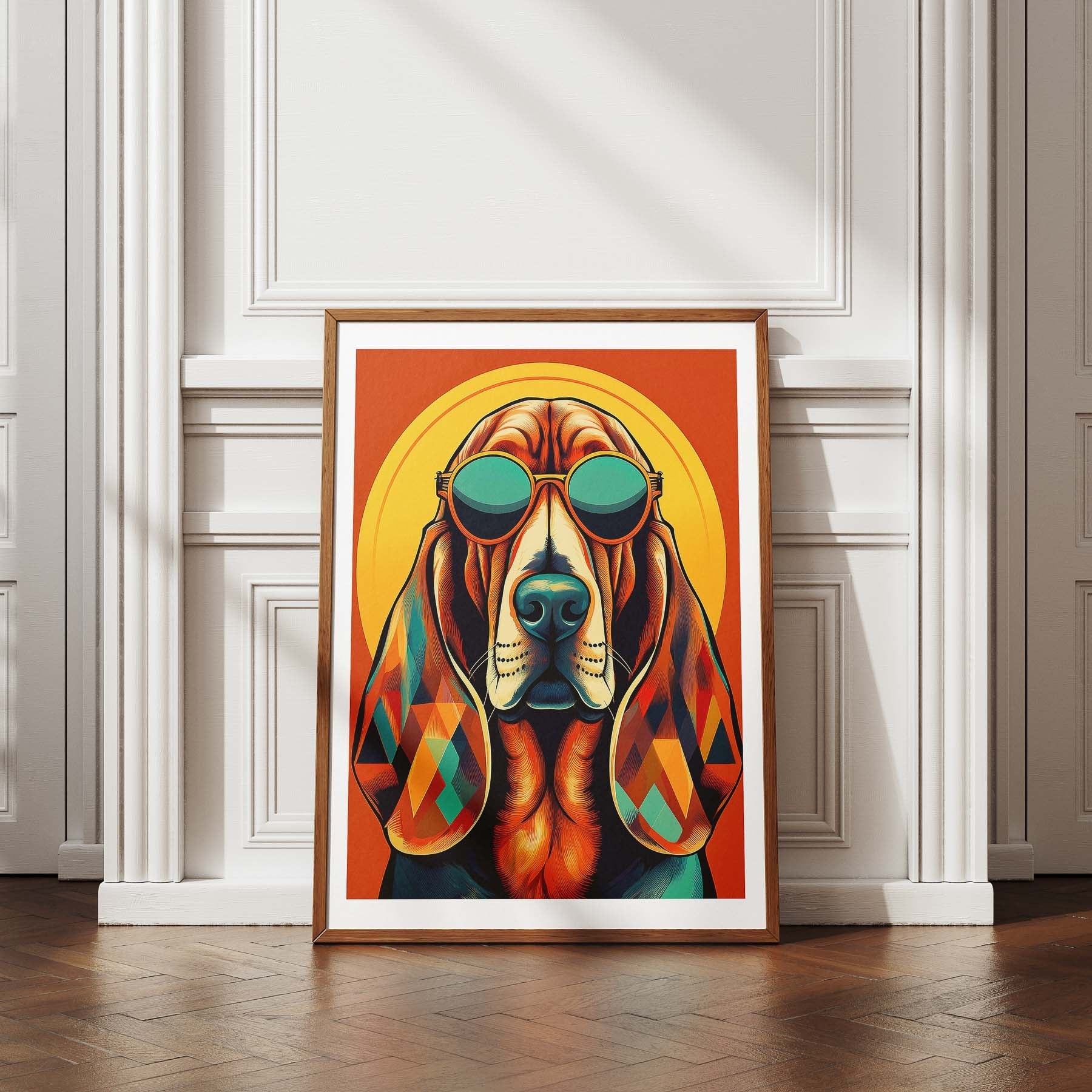 Bloodhound In Colourful Sunnies 1 image 4