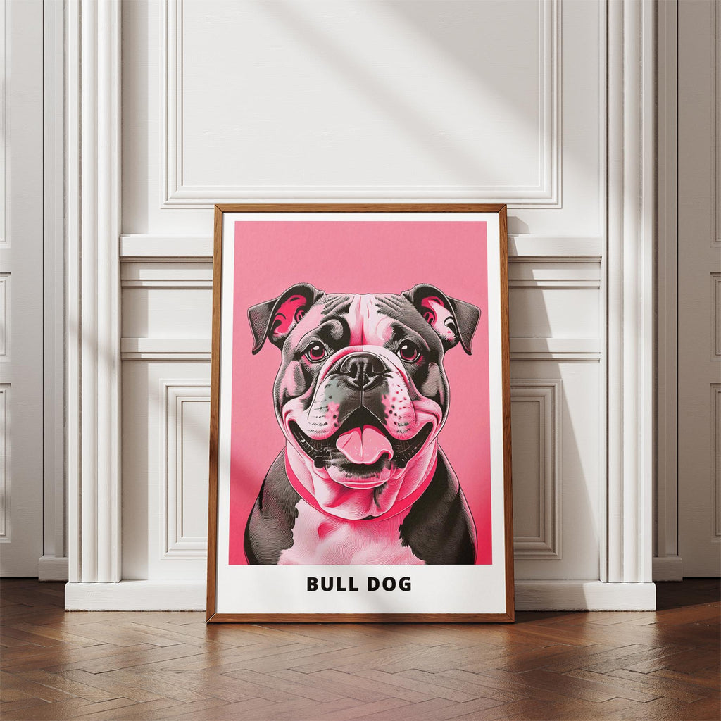 Bulldog Pink and Black Dog Series 3 image 4