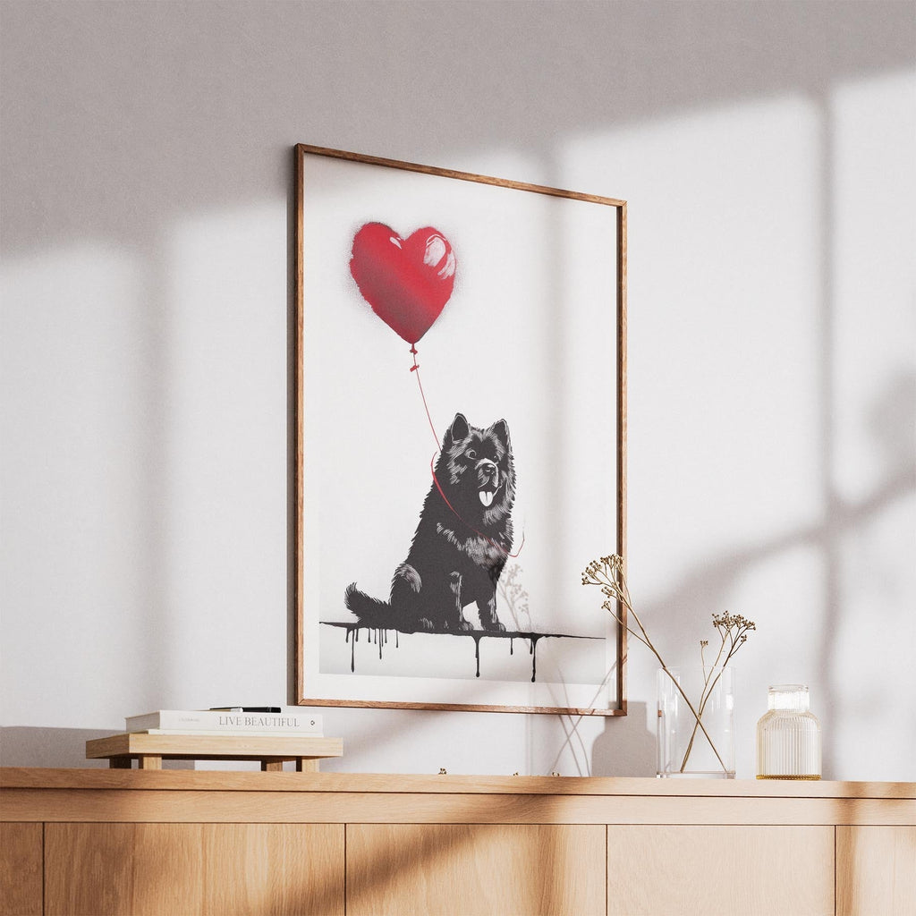 Chow Chow DOGSY Series inspired by the Art of Banksy image 5