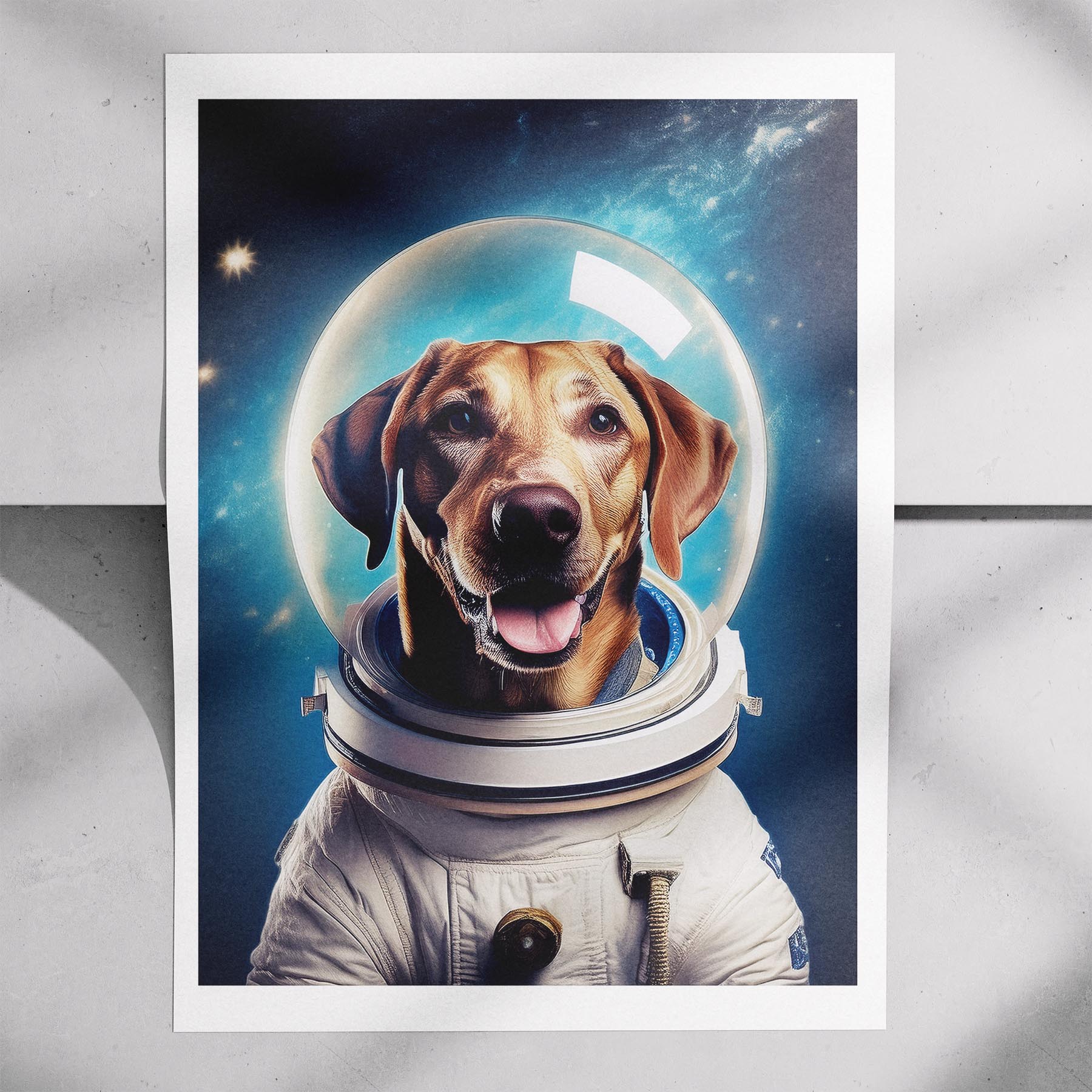 Rhoedesian Ridgeback Astronaut Dog Series image 7
