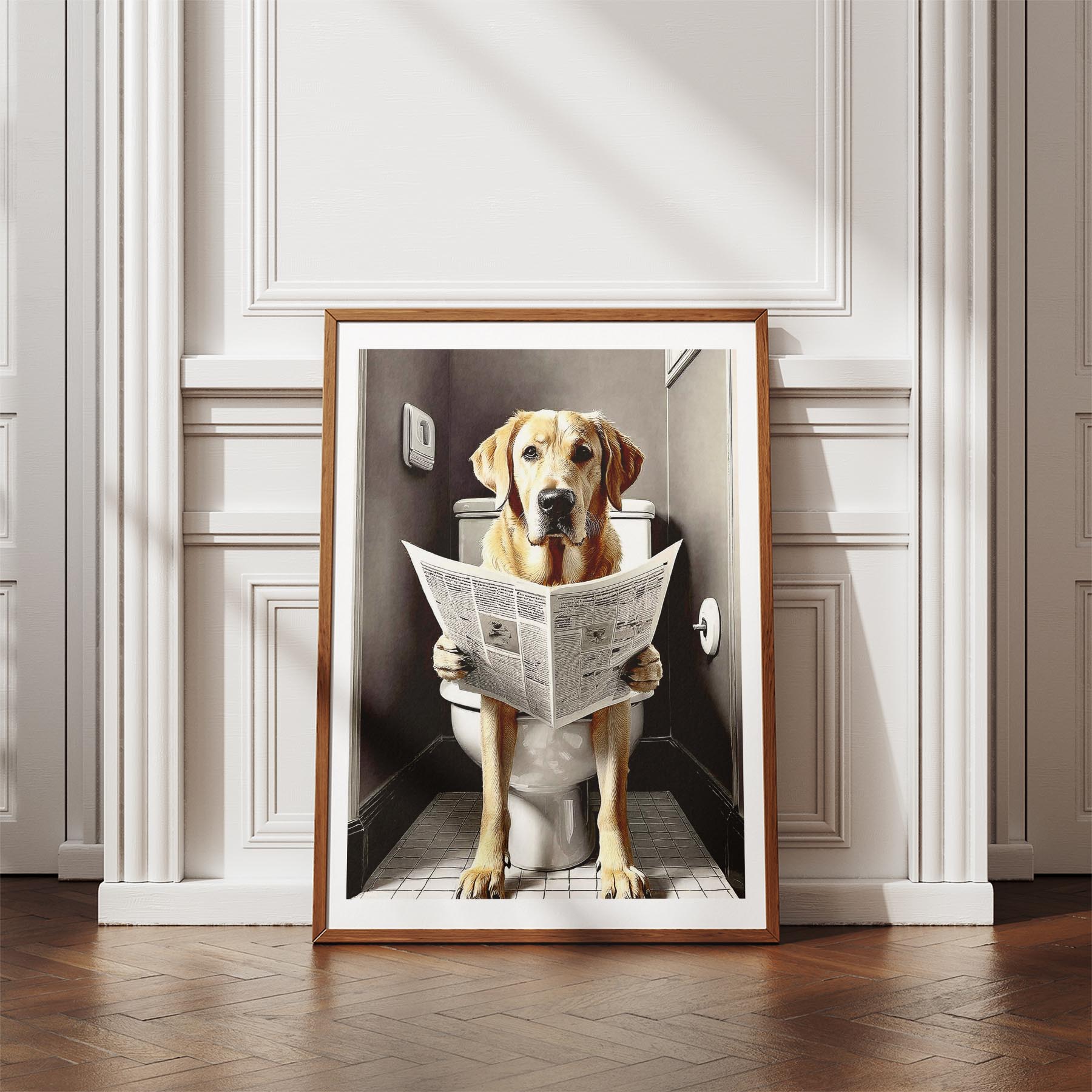 Labrador Retriever Toilet Humour Dog Series 5 image 4