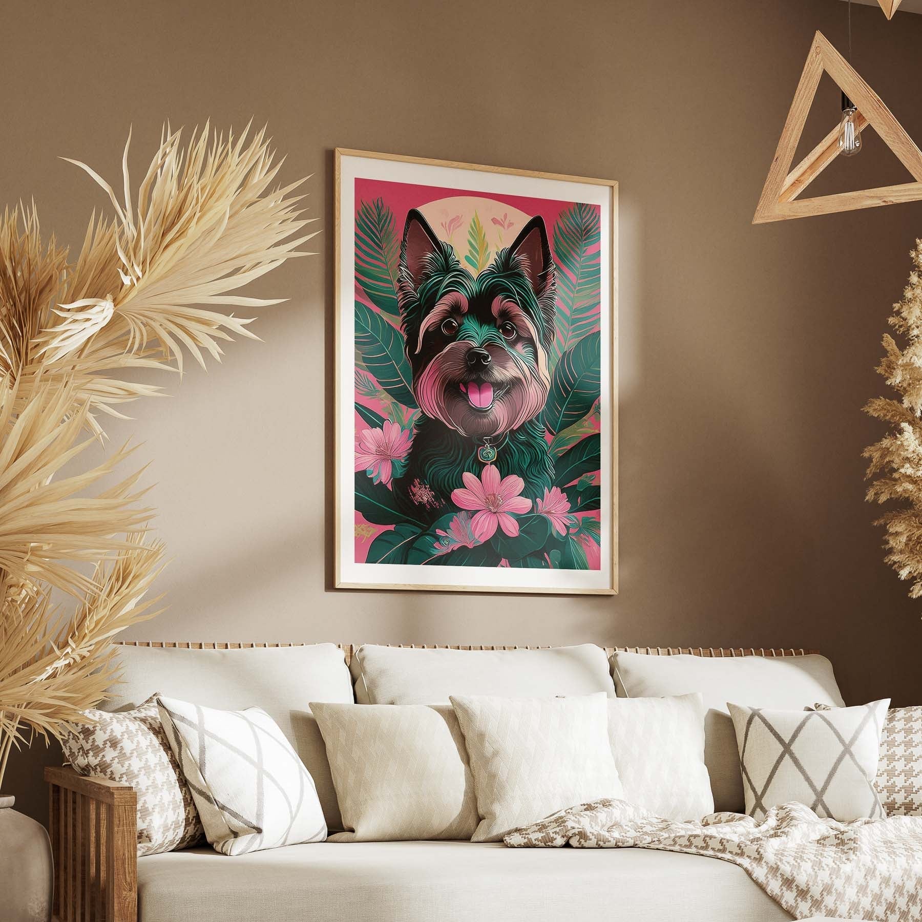 Yorkshire Terrier Flowery Dog image 5