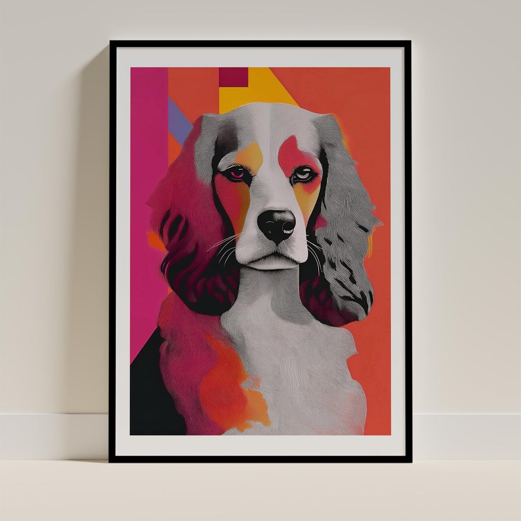 Afghan Modern Pop Dog Series image 0