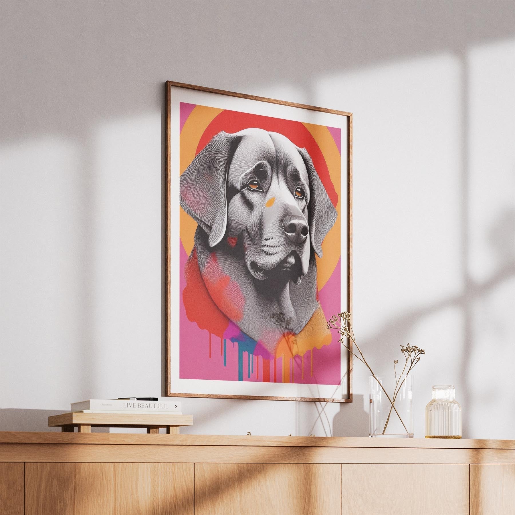 Newfoundland Modern Pop Dog Series image 5