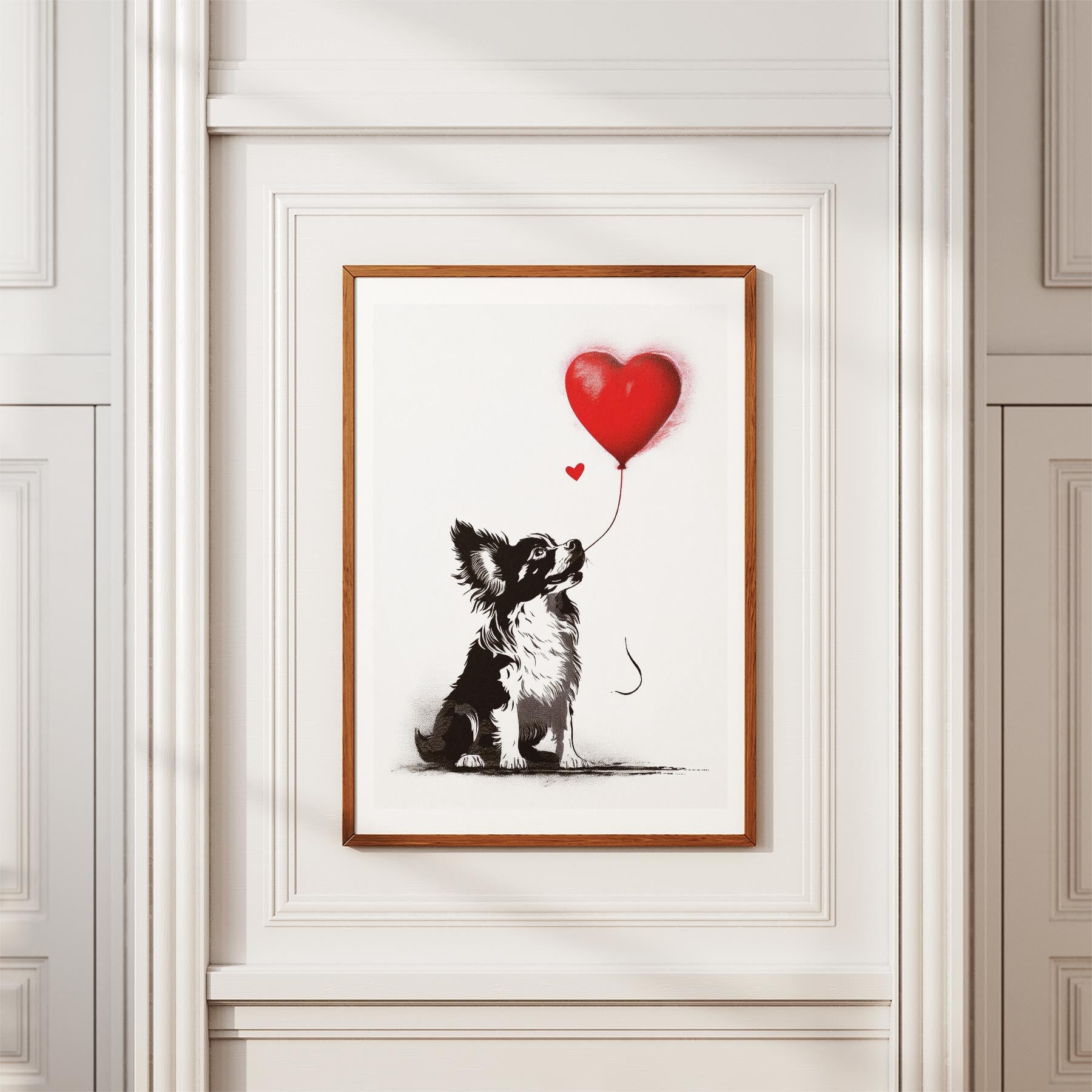 Papillon DOGSY Series inspired by the Art of Banksy image 3