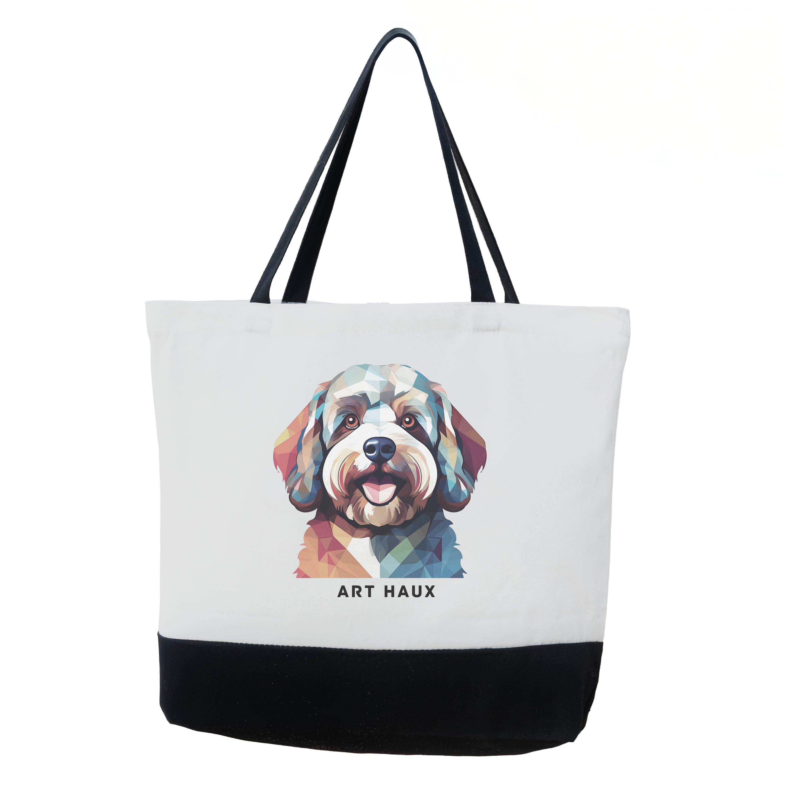 Bichon Frise Chic Graphic Art Bag image 0