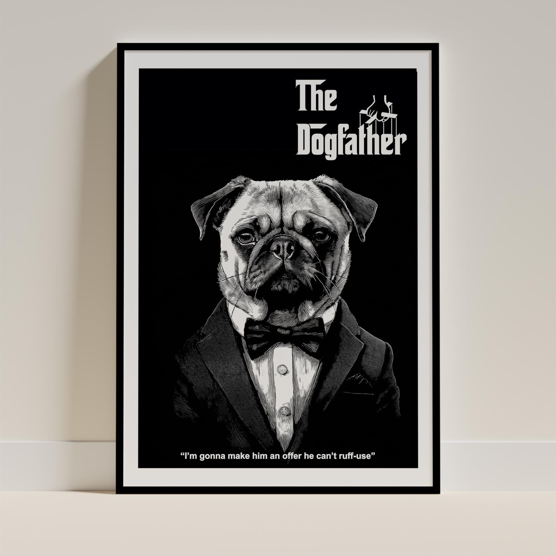 Pug Mafia Dog Series image 0