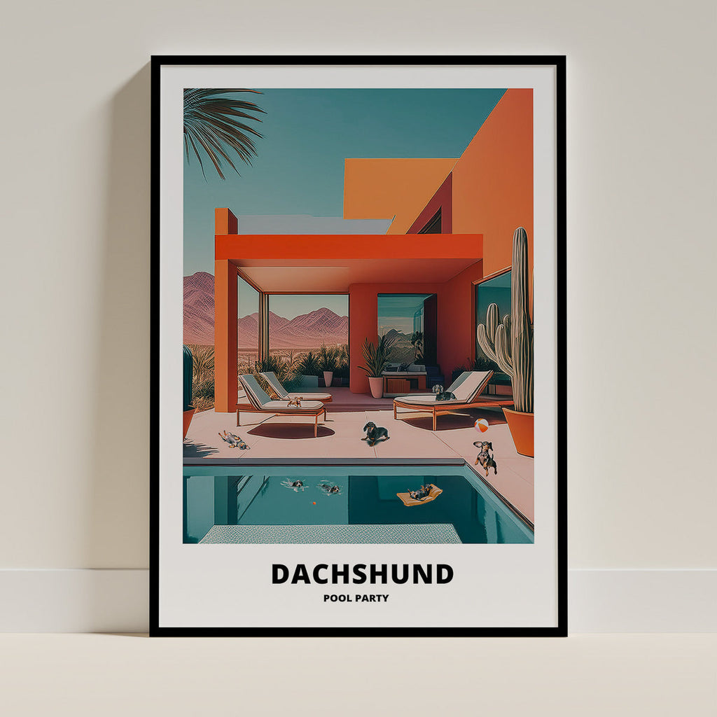 Dachshund Pool Party image 0