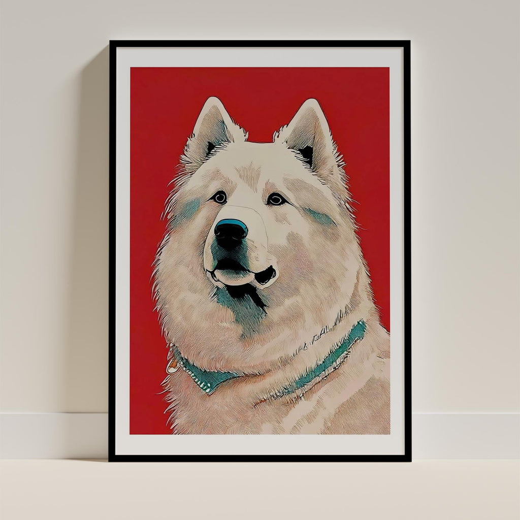 Samoyed Red Dog Series image 0