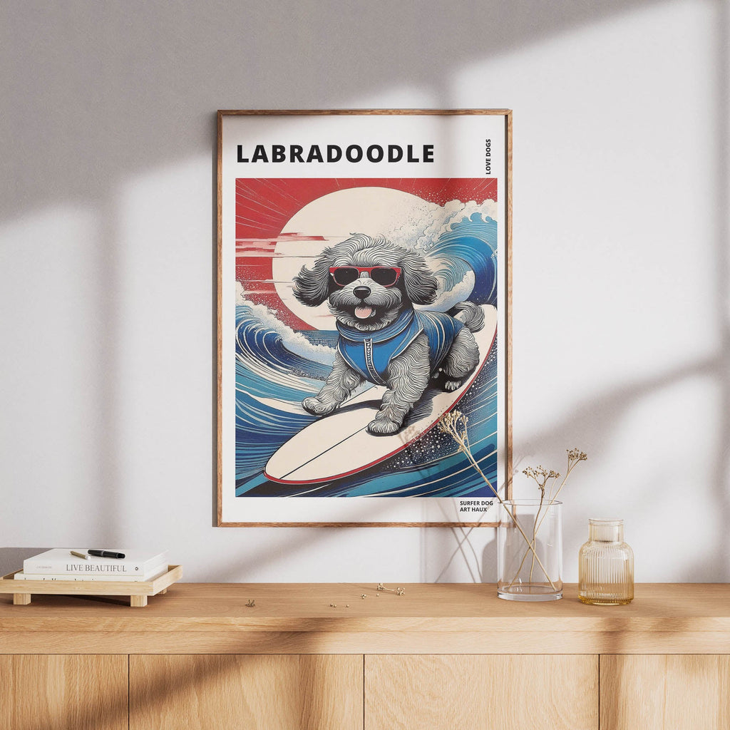 Labradoodle Hokosai Surfer Dogs 2 image 8