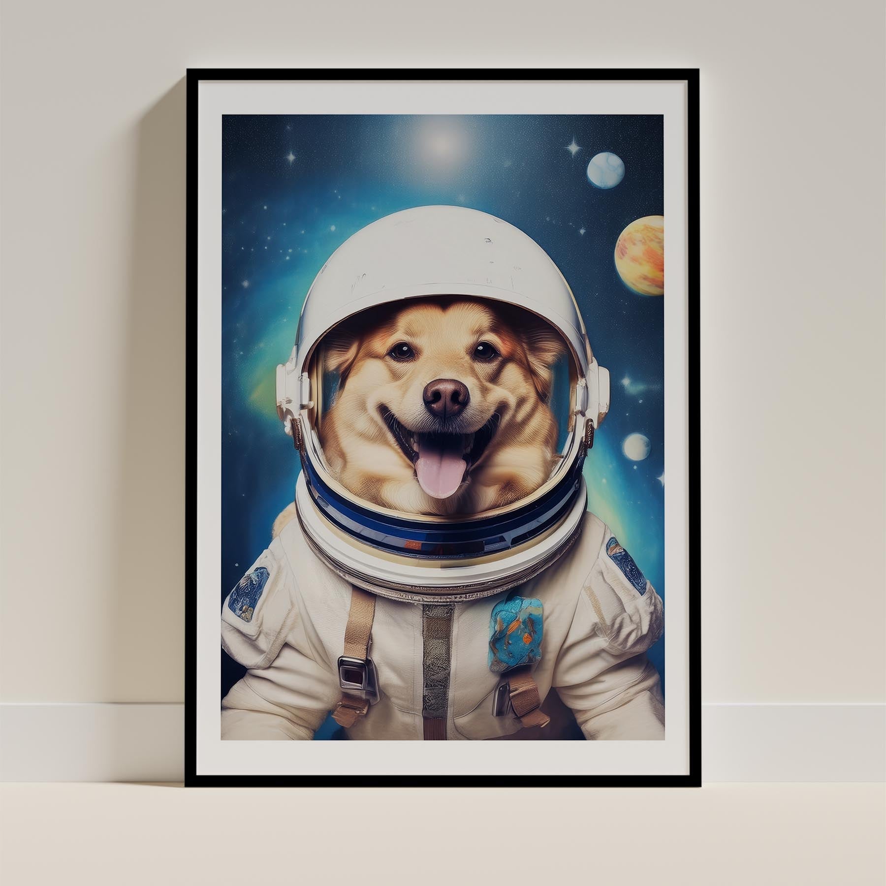 German Spitz Astronaut Dog Series image 0