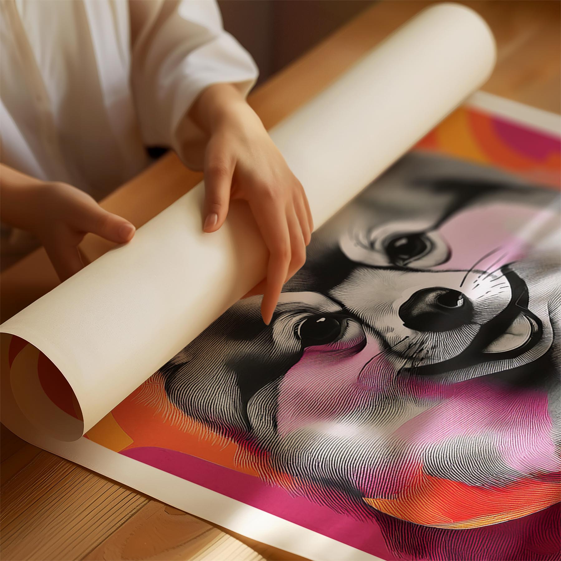 Pomeranian Modern Pop Dog Series image 1