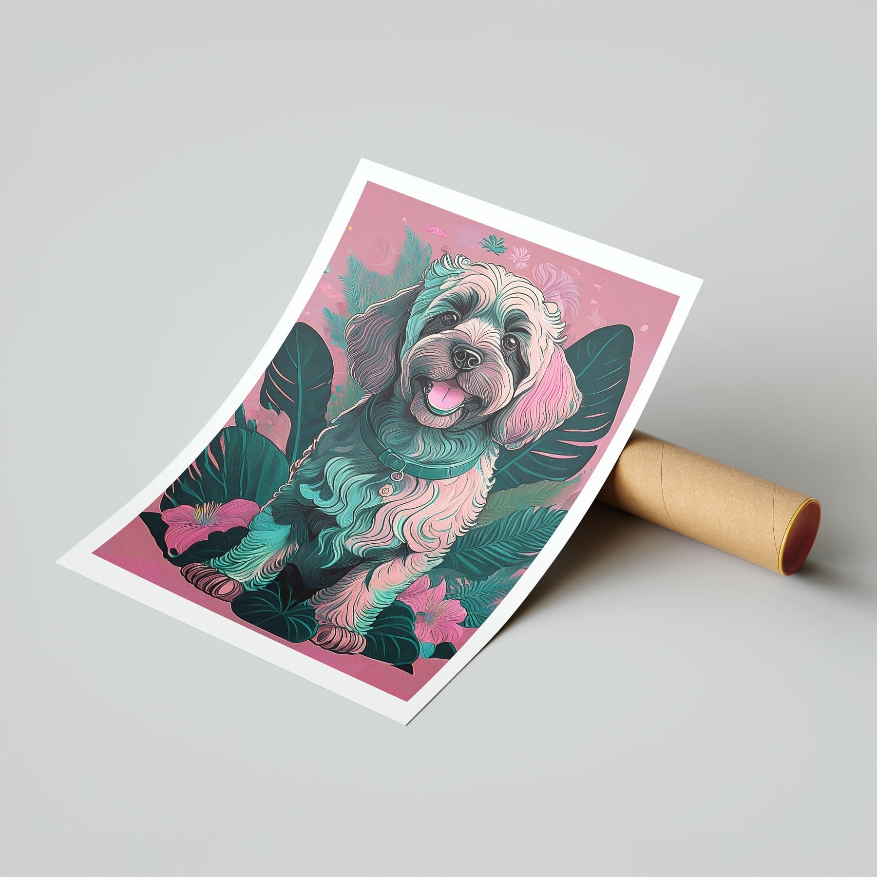 Cavoodle 1 Flowery Dog image 7