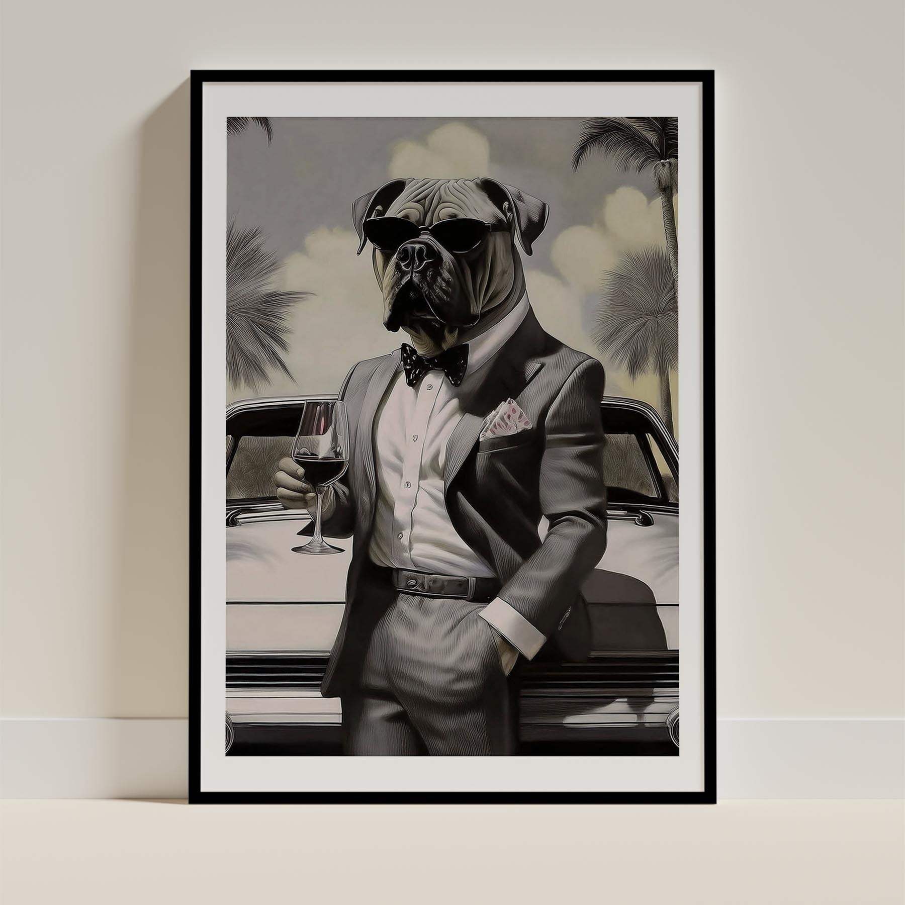 Bullmastiff Dog Art Print Unframed Vol 1 | 11 Unique Designs | Wall Art Gift for Dog Lovers - Image 6 | Dogsy & Co