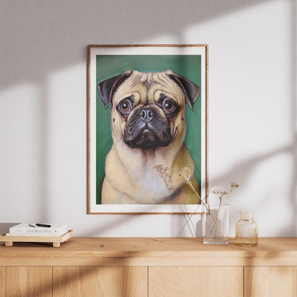 Pug Green Painted Series image 8