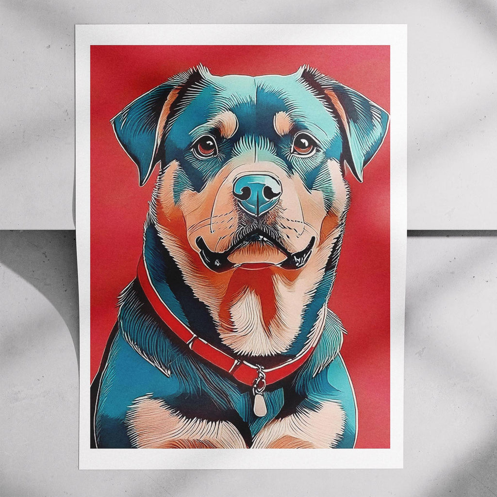 Rottweiler Red Dog Series image 7