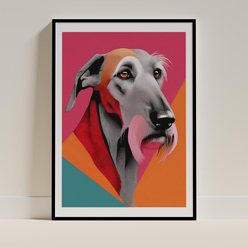Irish Wolfhound Modern Pop Dog Series image 0