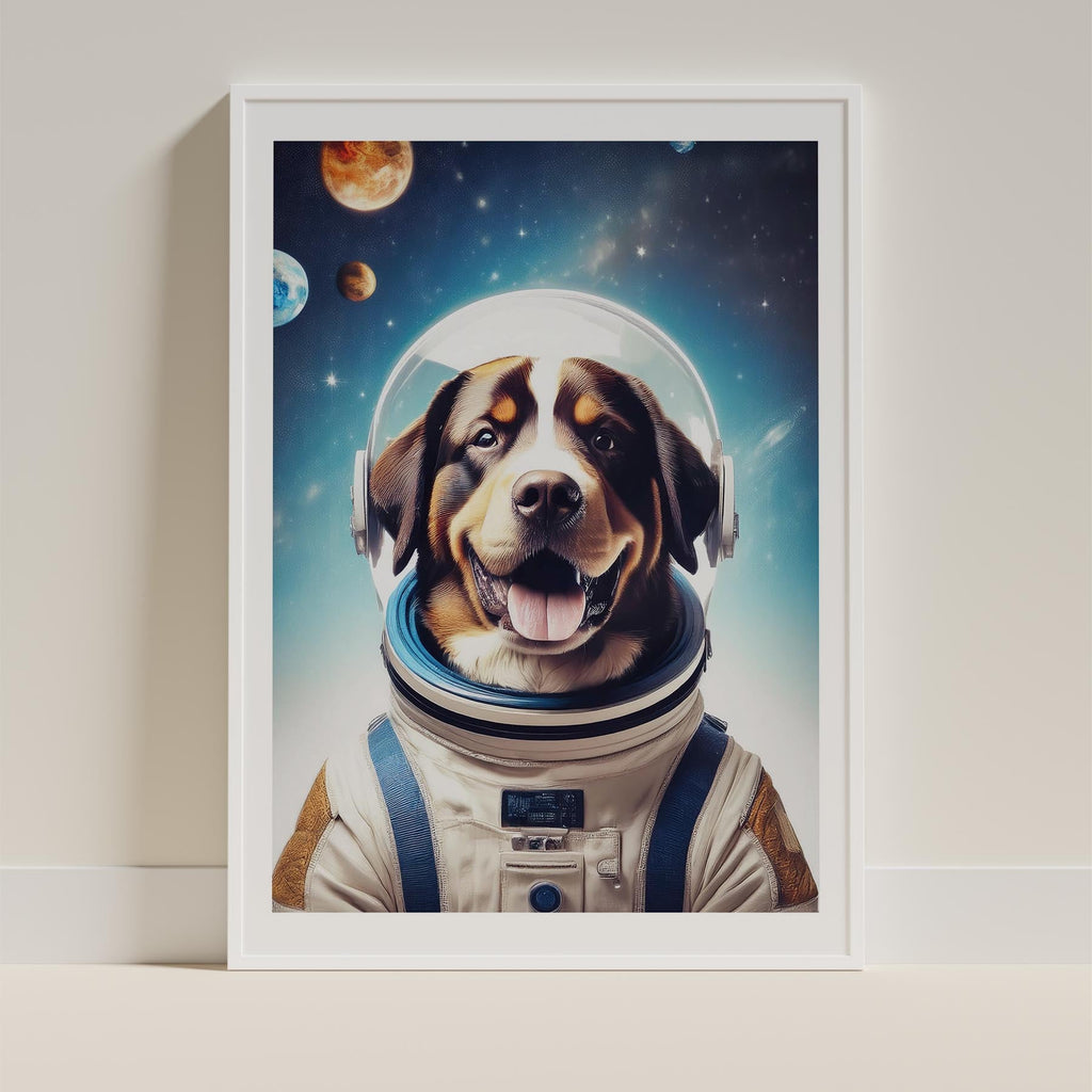 Bernese Mountain Dog Astronaut Dog Series image 9
