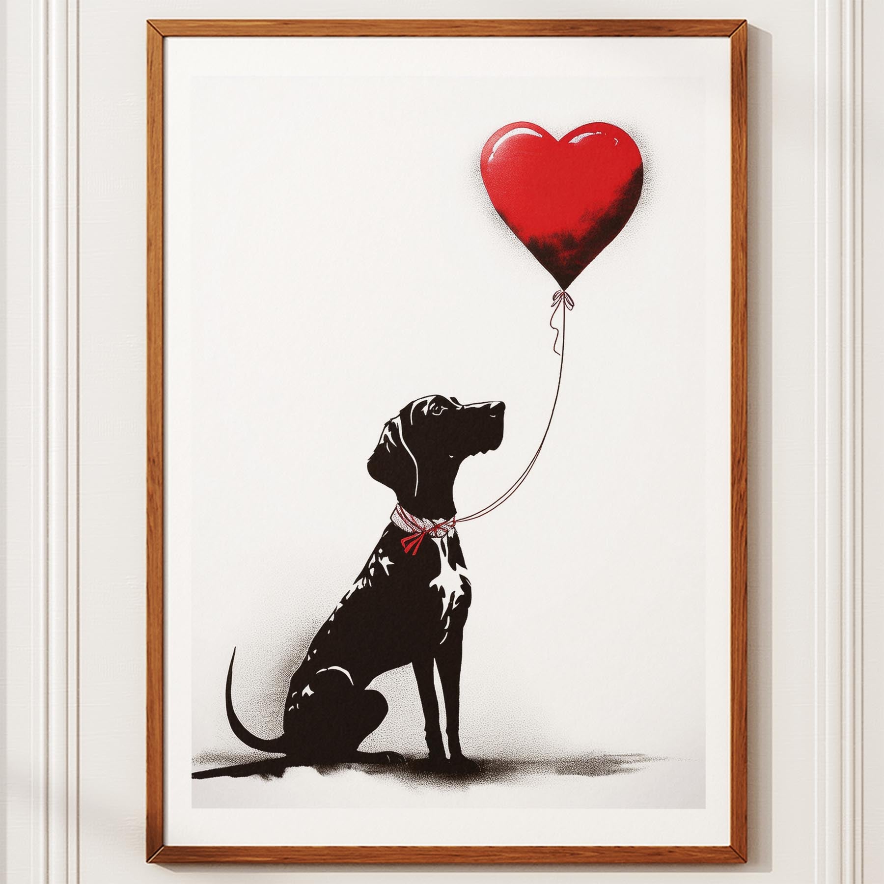 English Pointer DOGSY Series inspired by the Art of Banksy image 10