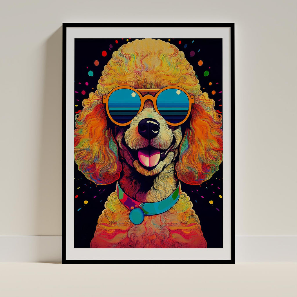 Poodle In Colourful Sunnies 3 image 0
