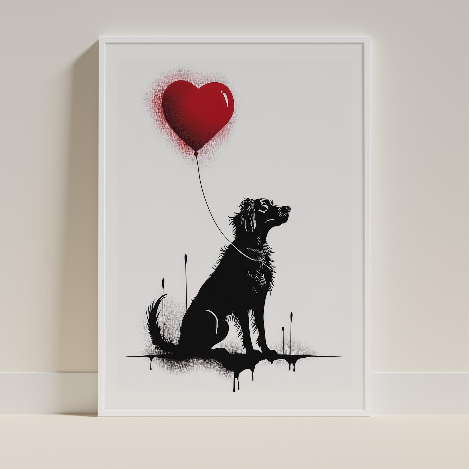 Afghan DOGSY Series inspired by the Art of Banksy image 9