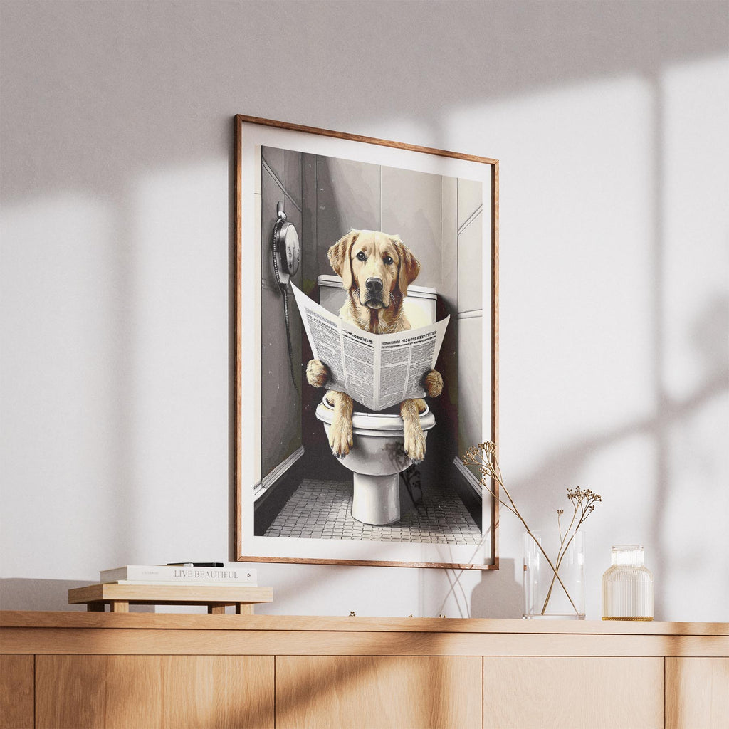 Labrador Retriever Toilet Humour Dog Series 3 image 5