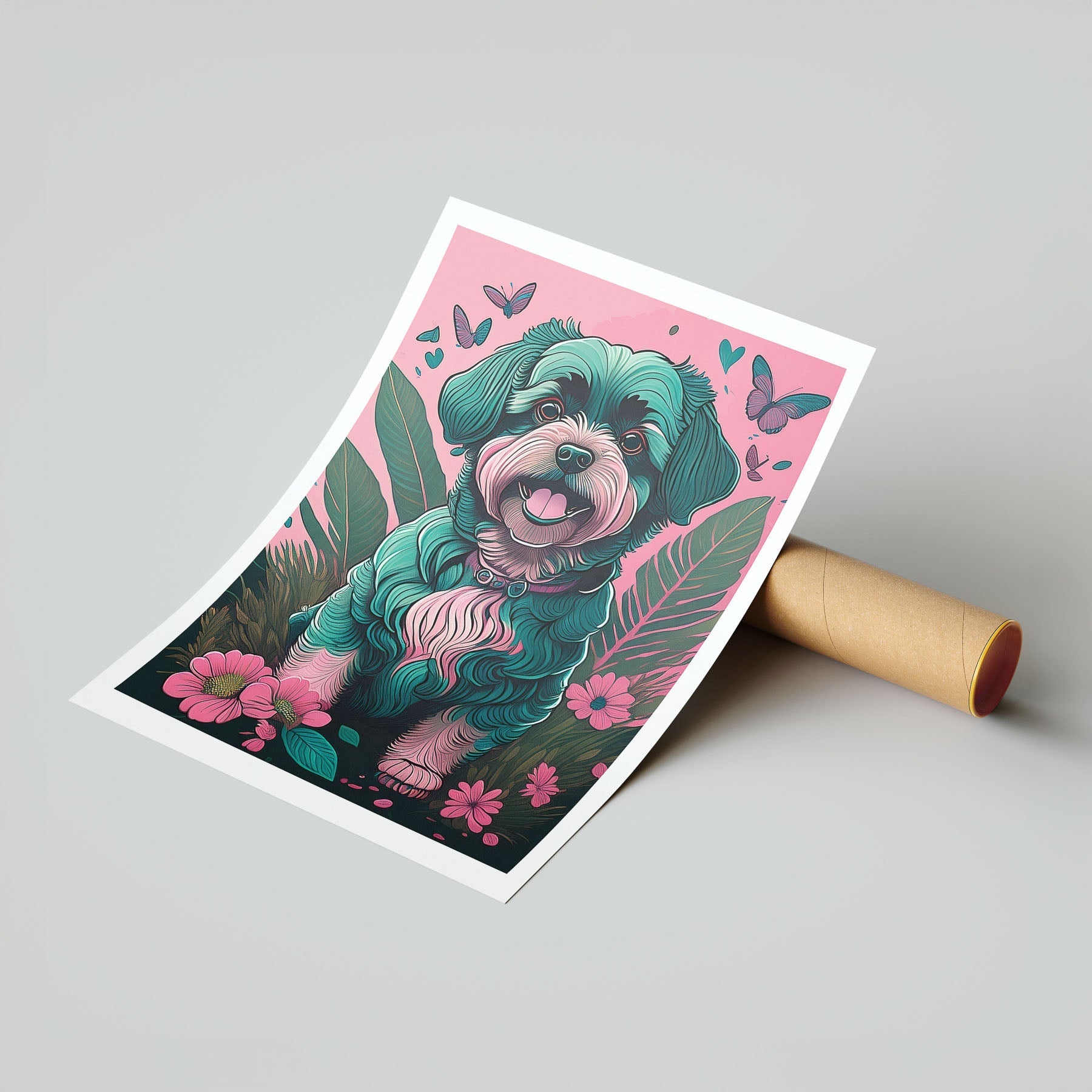 Havanese Flowery Dog image 7