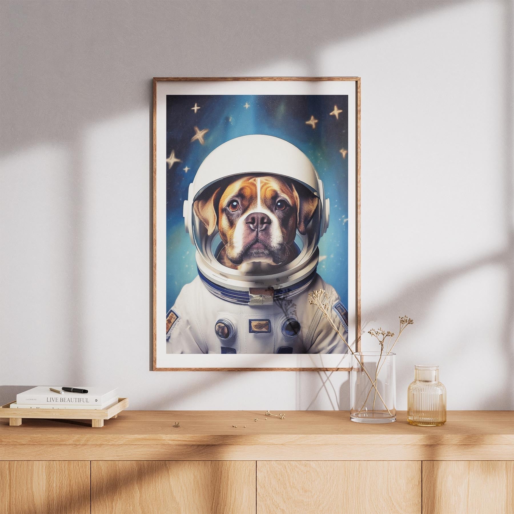Boxer Astronaut Dog Series image 8