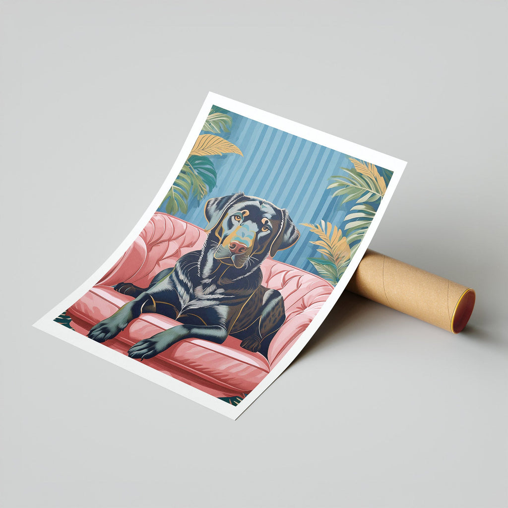 Labrador Retriever  Just Lounging Around image 7