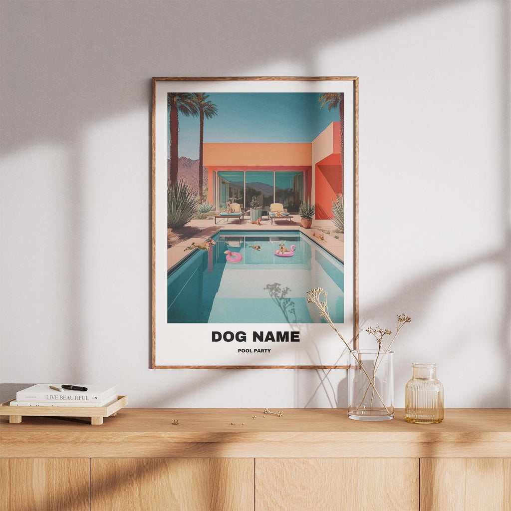 Irish Terrier Custom Pool Party WITH TEXT image 8