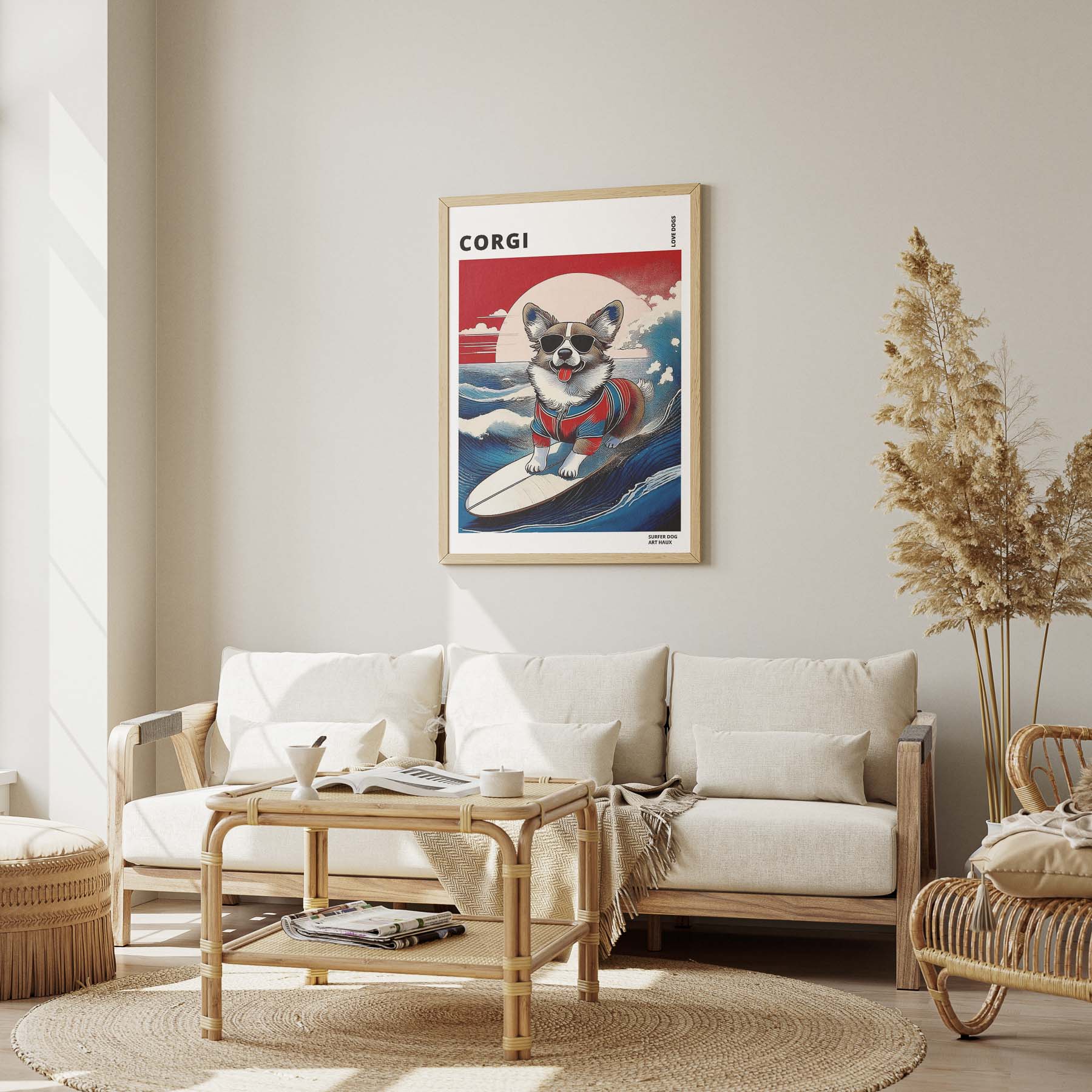 Corgi Hokosai Surfer Dogs 1 image 1