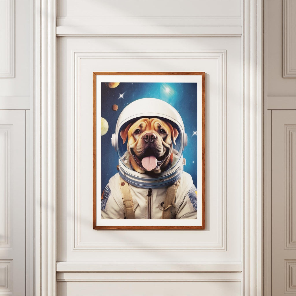 Bullmastiff Astronaut Dog Series image 3