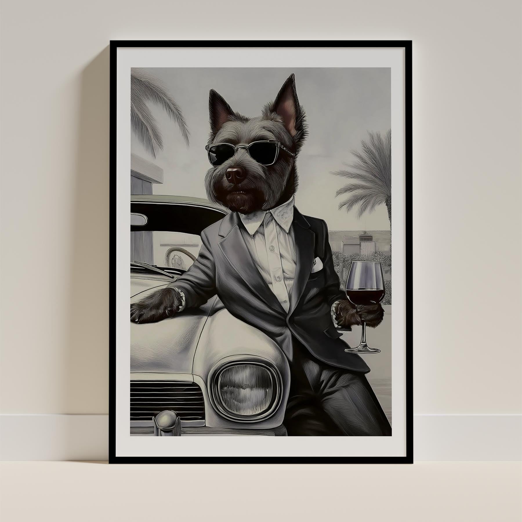 Scottish Terrier Dog Art Print Unframed Vol 1 | 11 Unique Designs | Wall Art Gift for Dog Lovers - Image 7 | Dogsy & Co