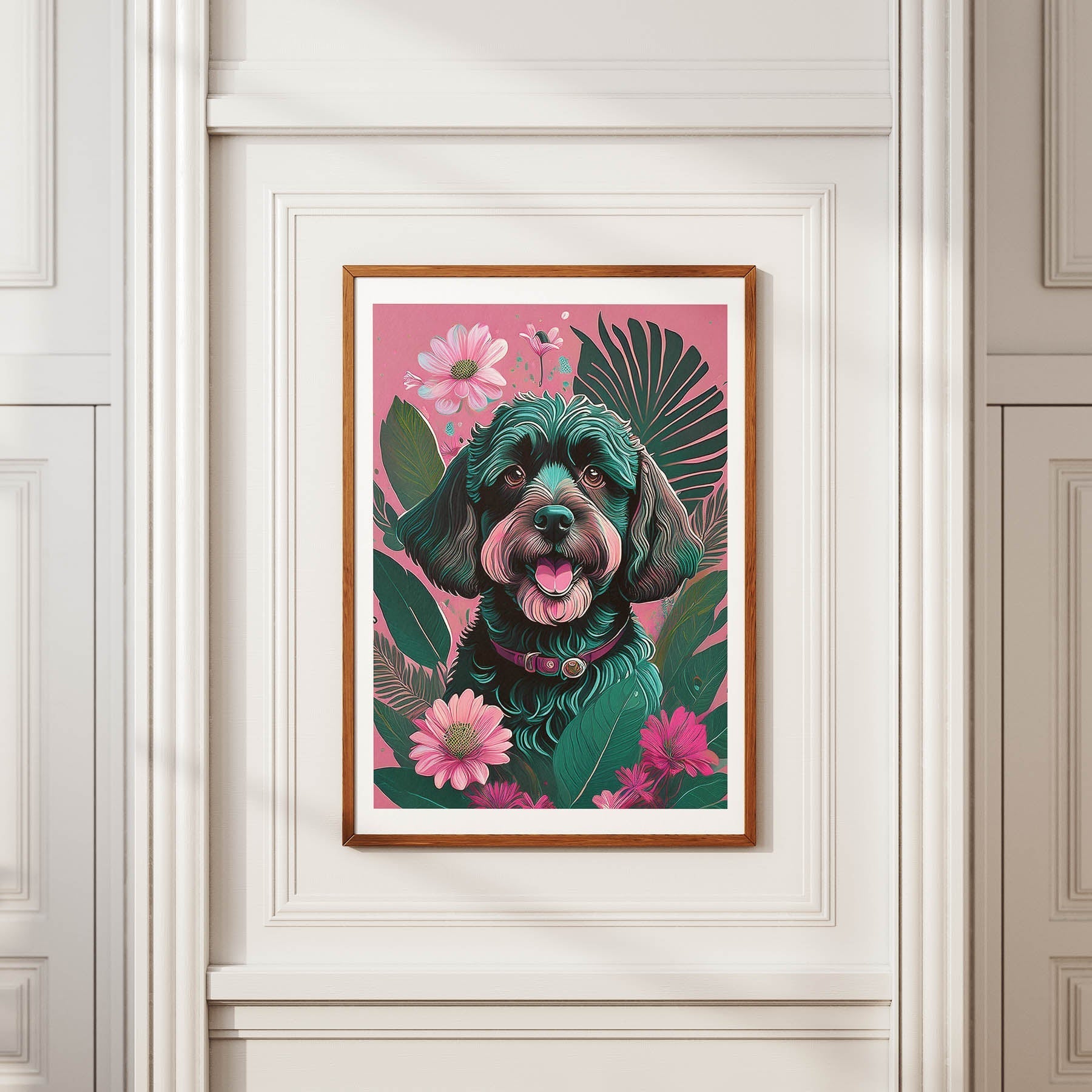 Cavoodle Flowery Dog image 3