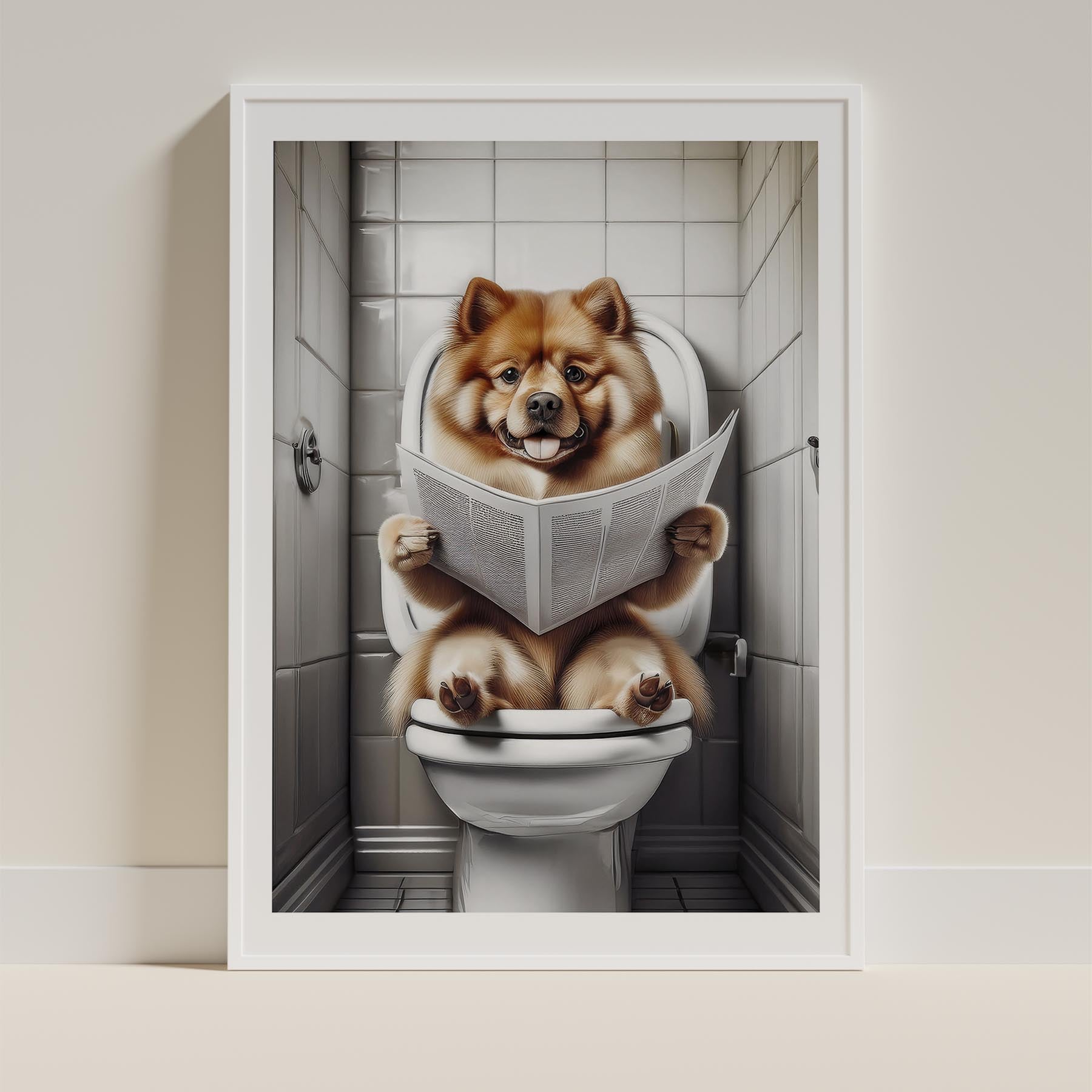 Chow Chow Toilet Humour Dog Series image 9