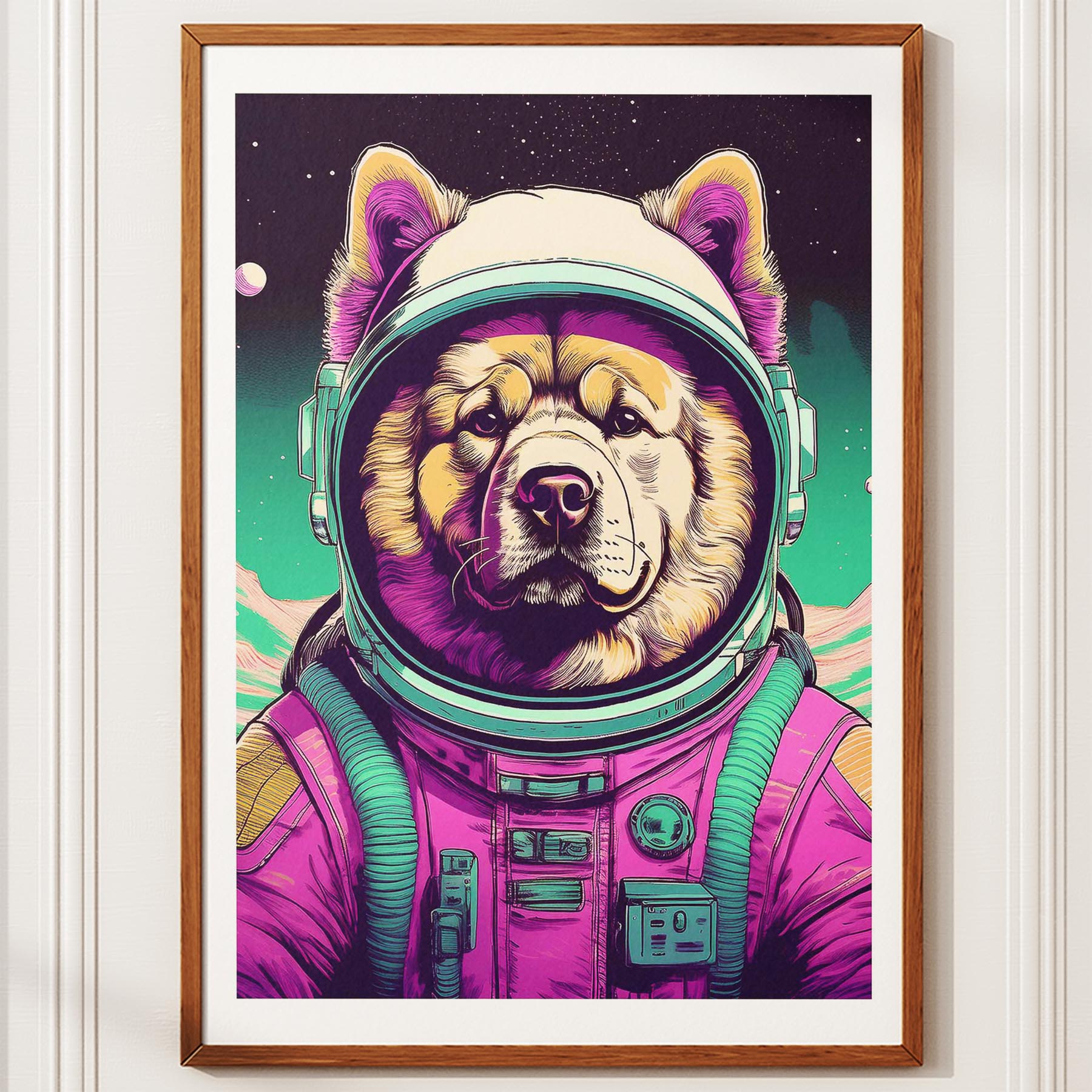 Chow Chow Space Dogs Series image 10