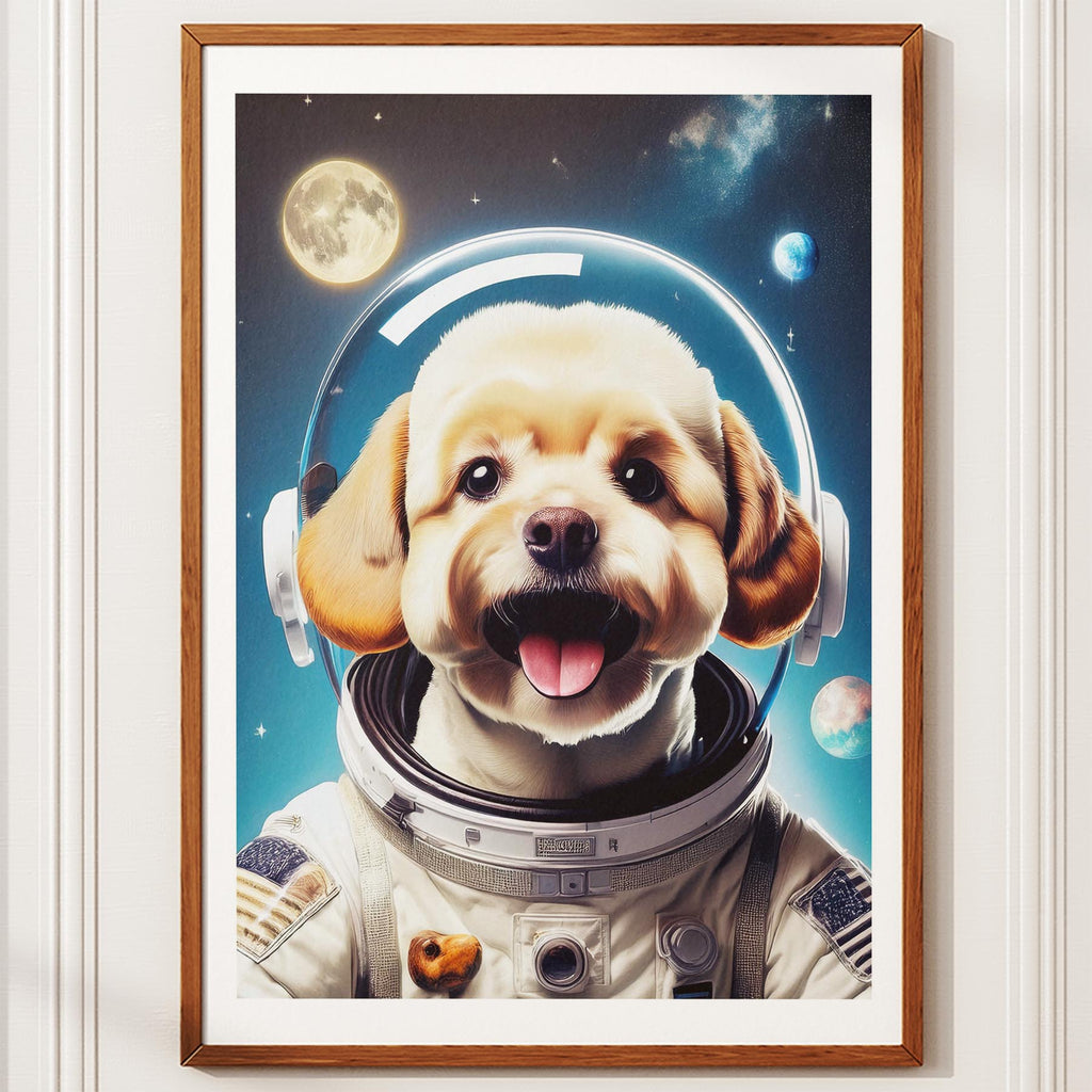 Bichon Frise Astronaut Dog Series image 10
