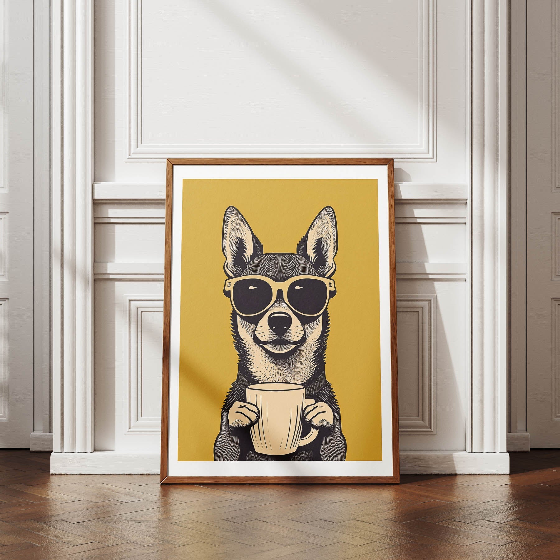 Chipoo Chillin Coffee Dog image 4