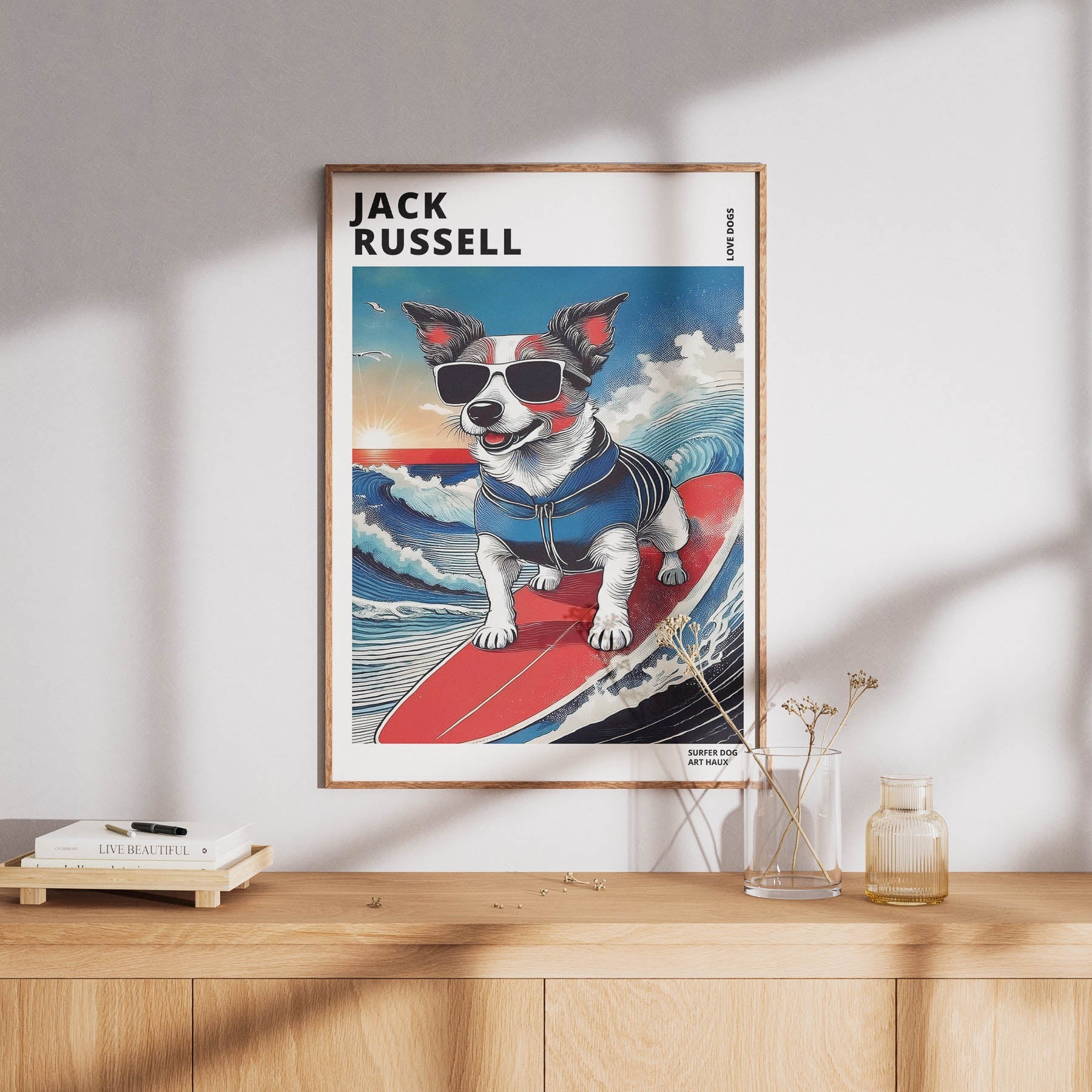 Jack Russel Hokosai Surfer Dogs 1 image 8