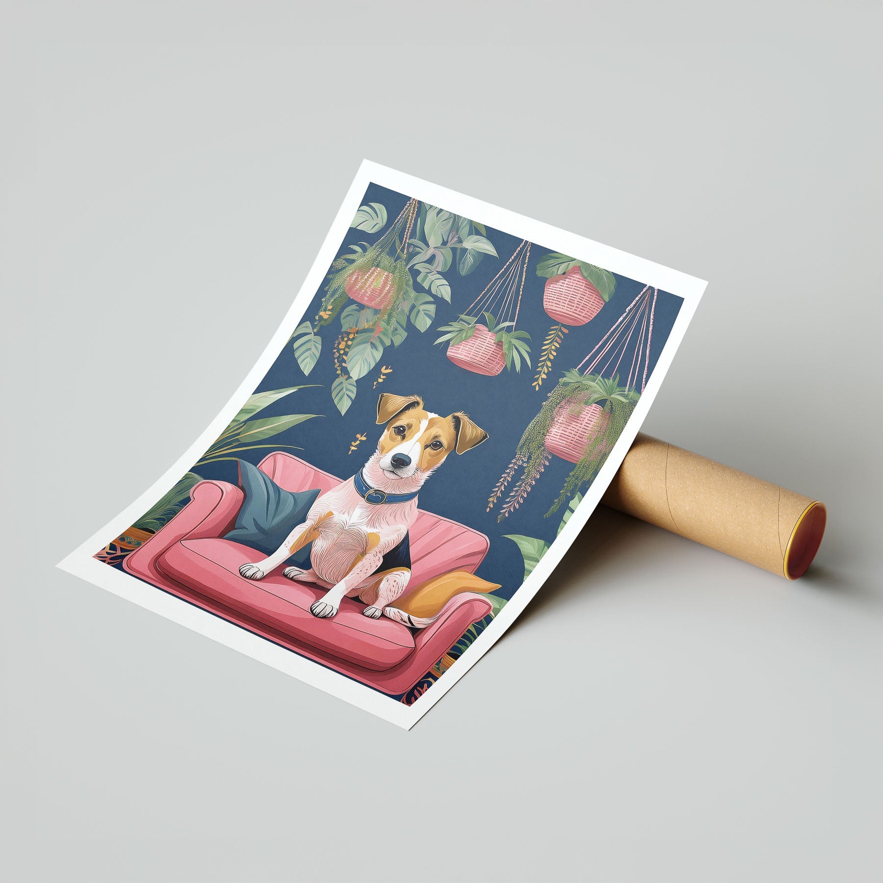 Jack Russell Terrier  Just Lounging Around image 7