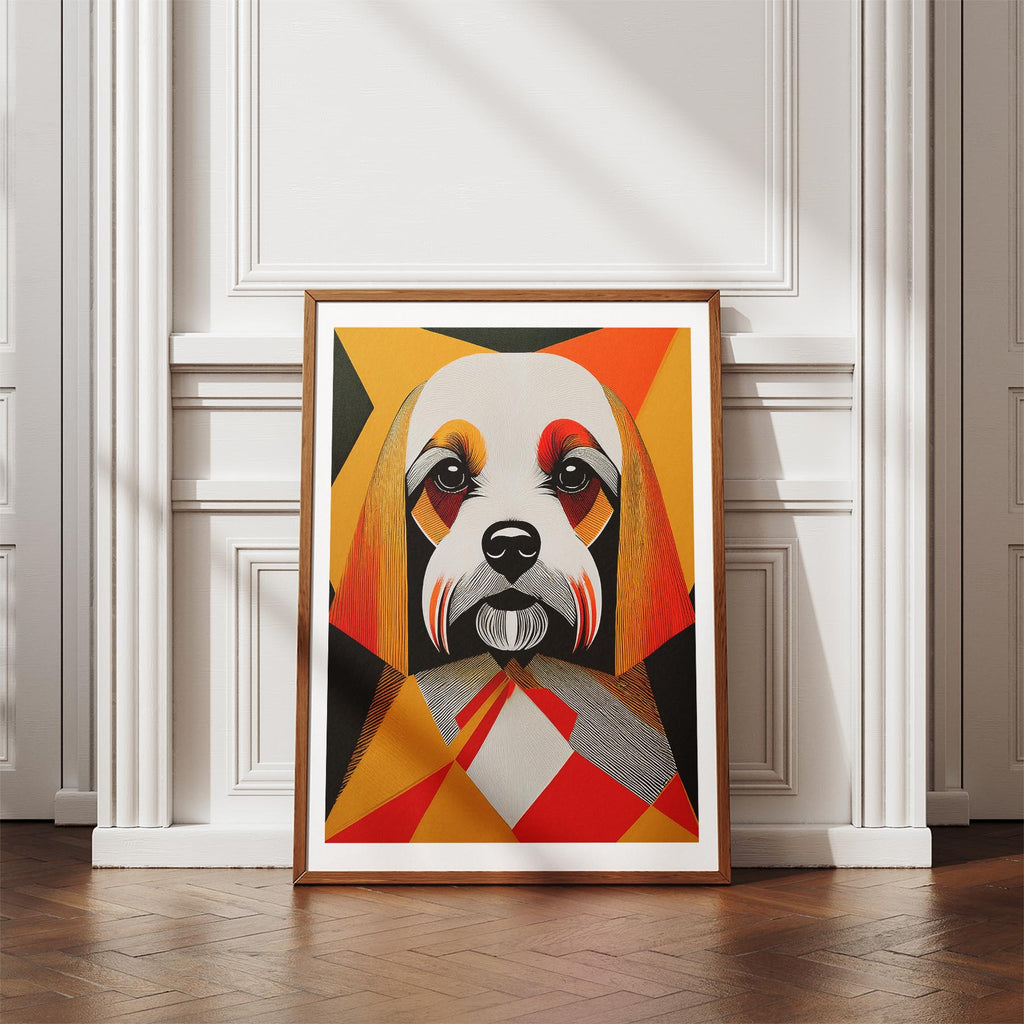 Maltese Geometric Orange Series image 4