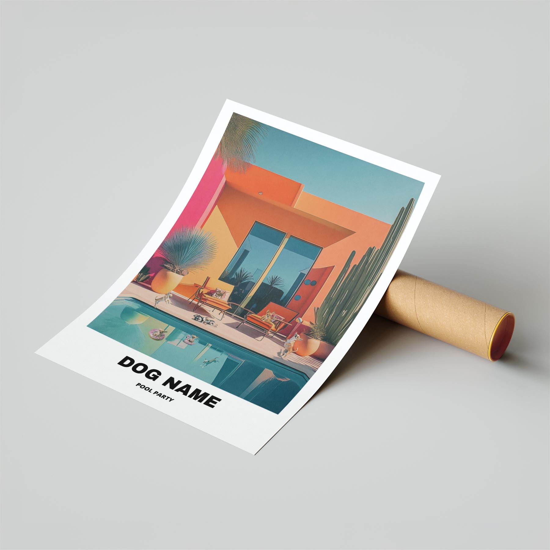 Chihuahua Custom Pool Party WITH TEXT image 6