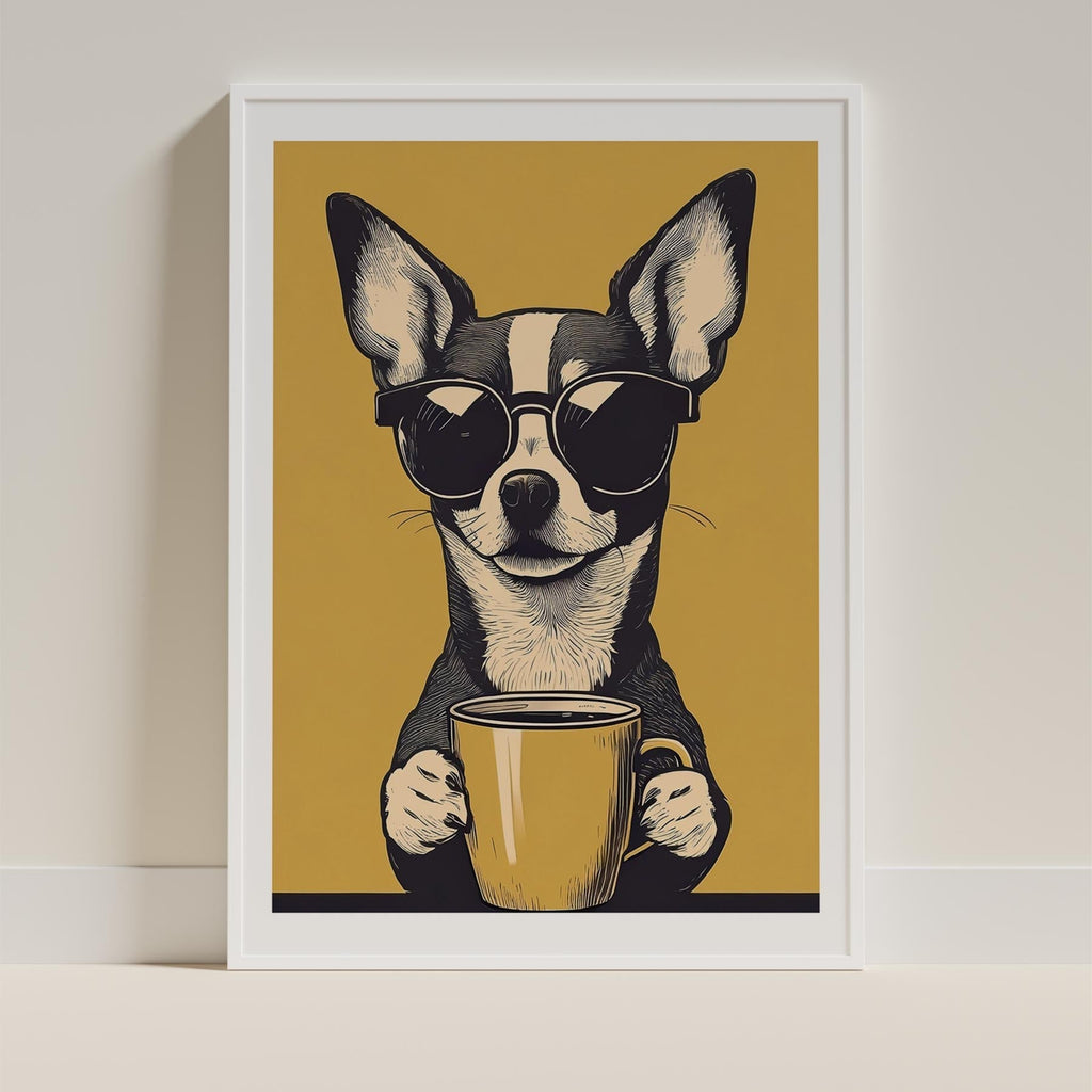 Chihuahua Chillin Coffee Dog image 9