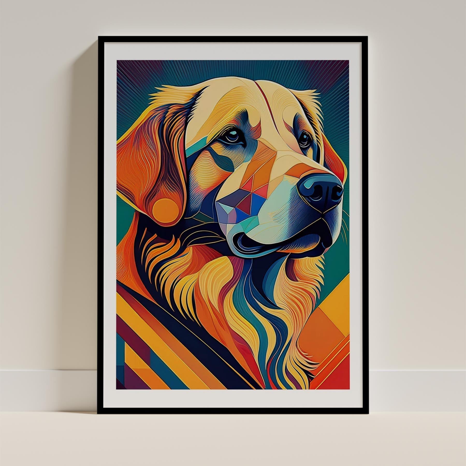 Golden Retriever Colour Graphics 1 image 11