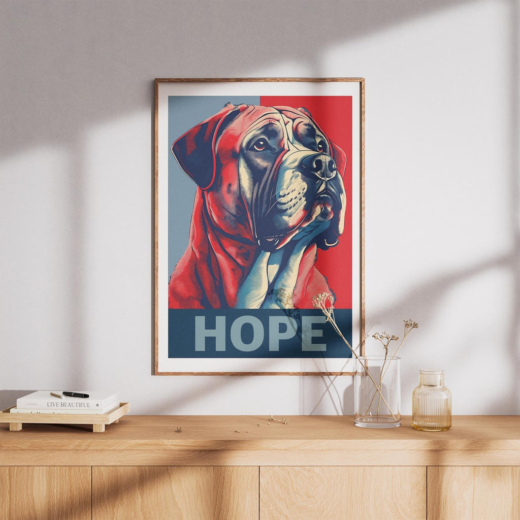 Mastiff HOPE Series Inspired by the Obama Poster image 8