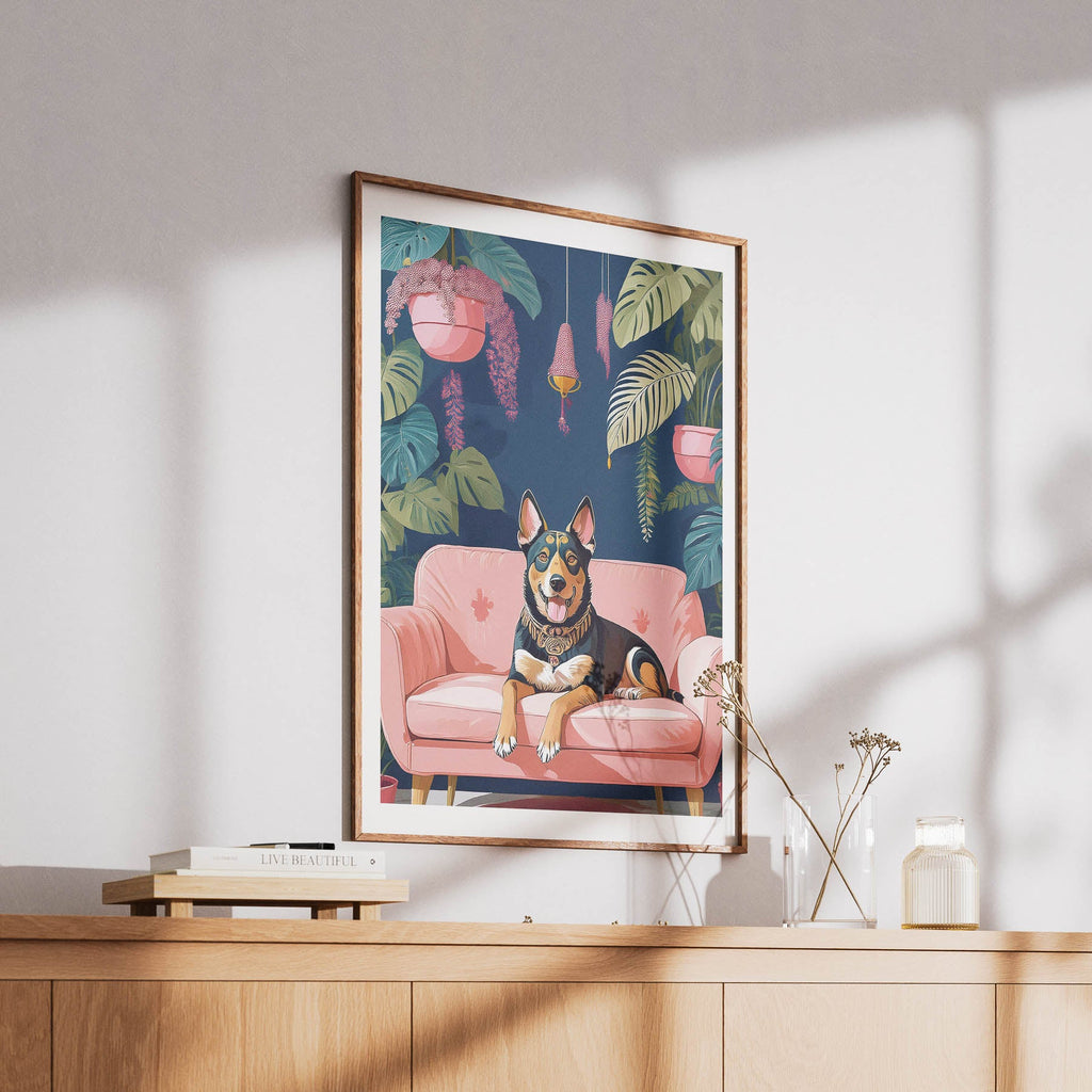 Australian Kelpie  Just Lounging Around image 6