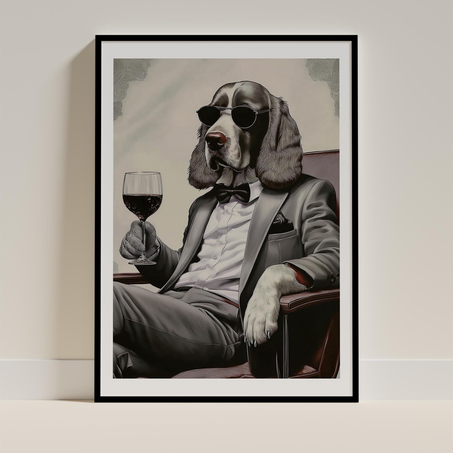 English Setter Dog Art Print Unframed Vol 1 | 11 Unique Designs | Wall Art Gift for Dog Lovers - Image 7 | Dogsy & Co