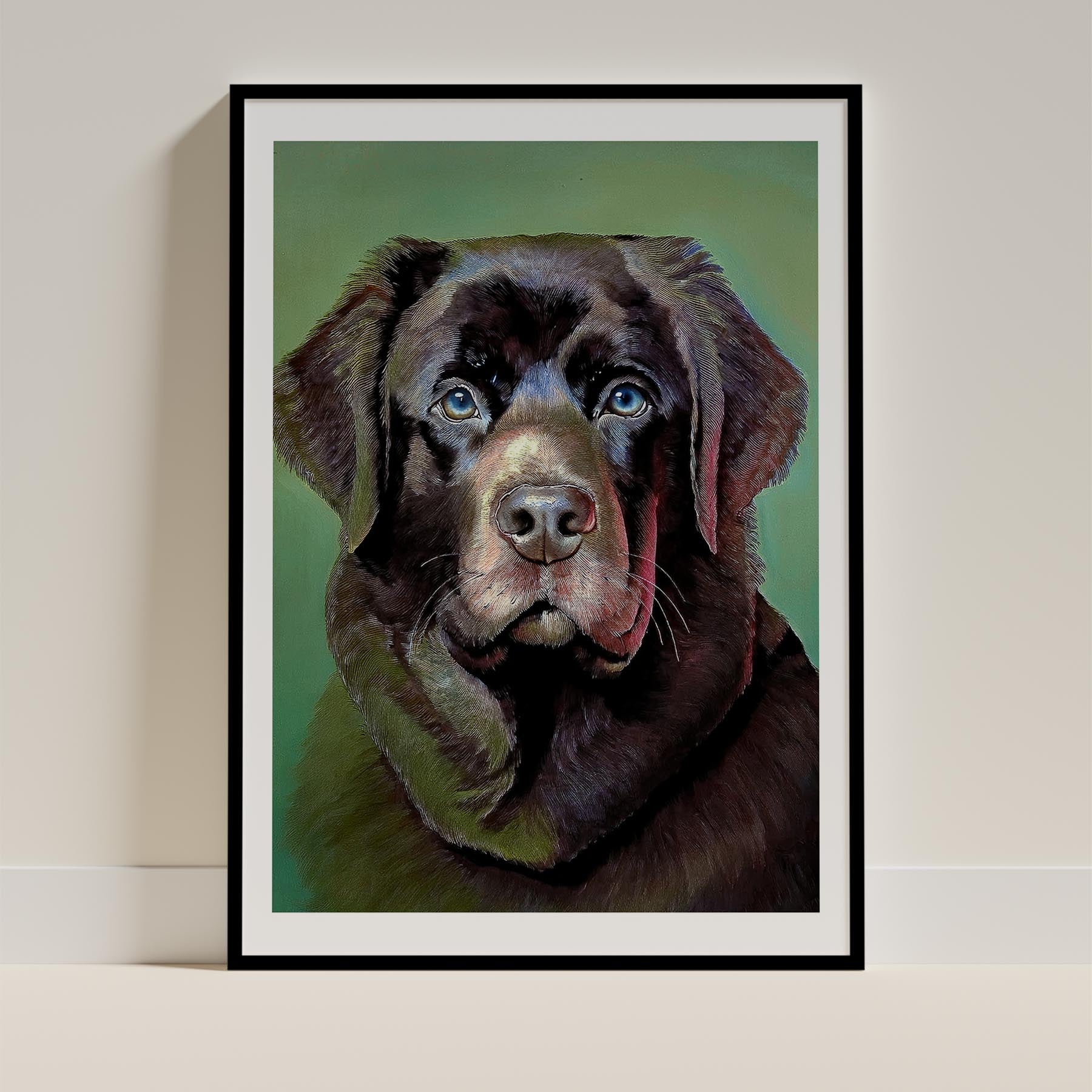 Newfoundland Green Painted Series image 0