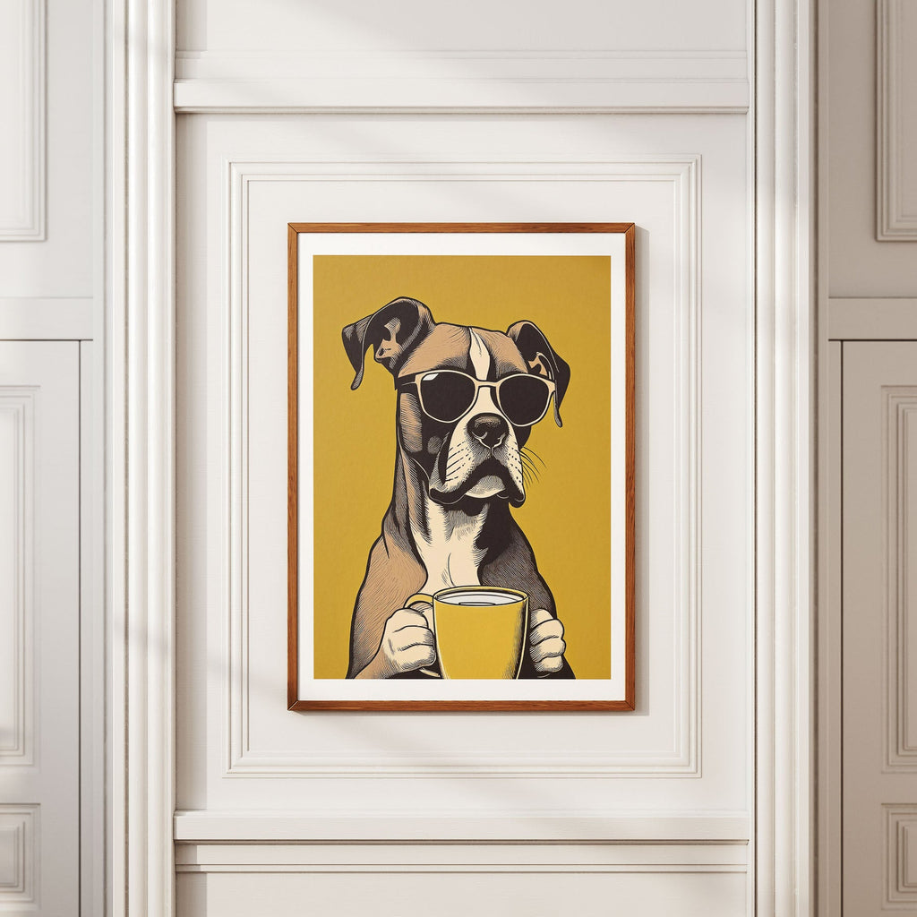 Bulldog Copy Chillin Coffee Dog image 2